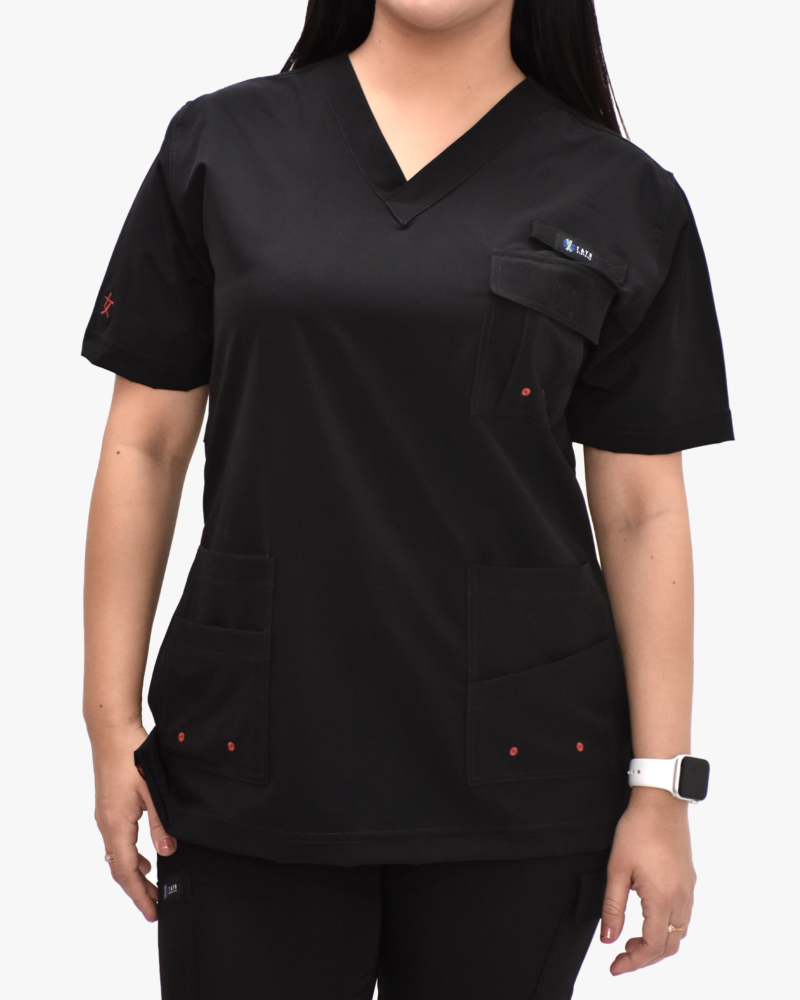 Filipina <br>Nara <br>Negro con Rojo