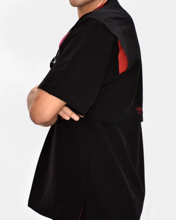 Pantalón <br>Tokio <br>Negro con Rojo - Imagen 5